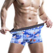 Men's Lightweight Printed Breathable Boxers