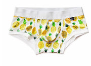 Low Waist Cartoon Fruit Banana Peach Boxers