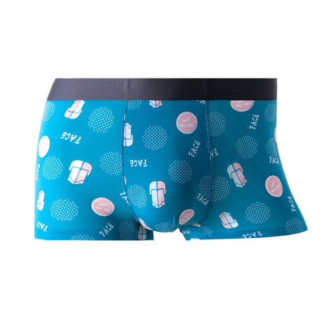 Men's Lightweight Printed Breathable Boxers